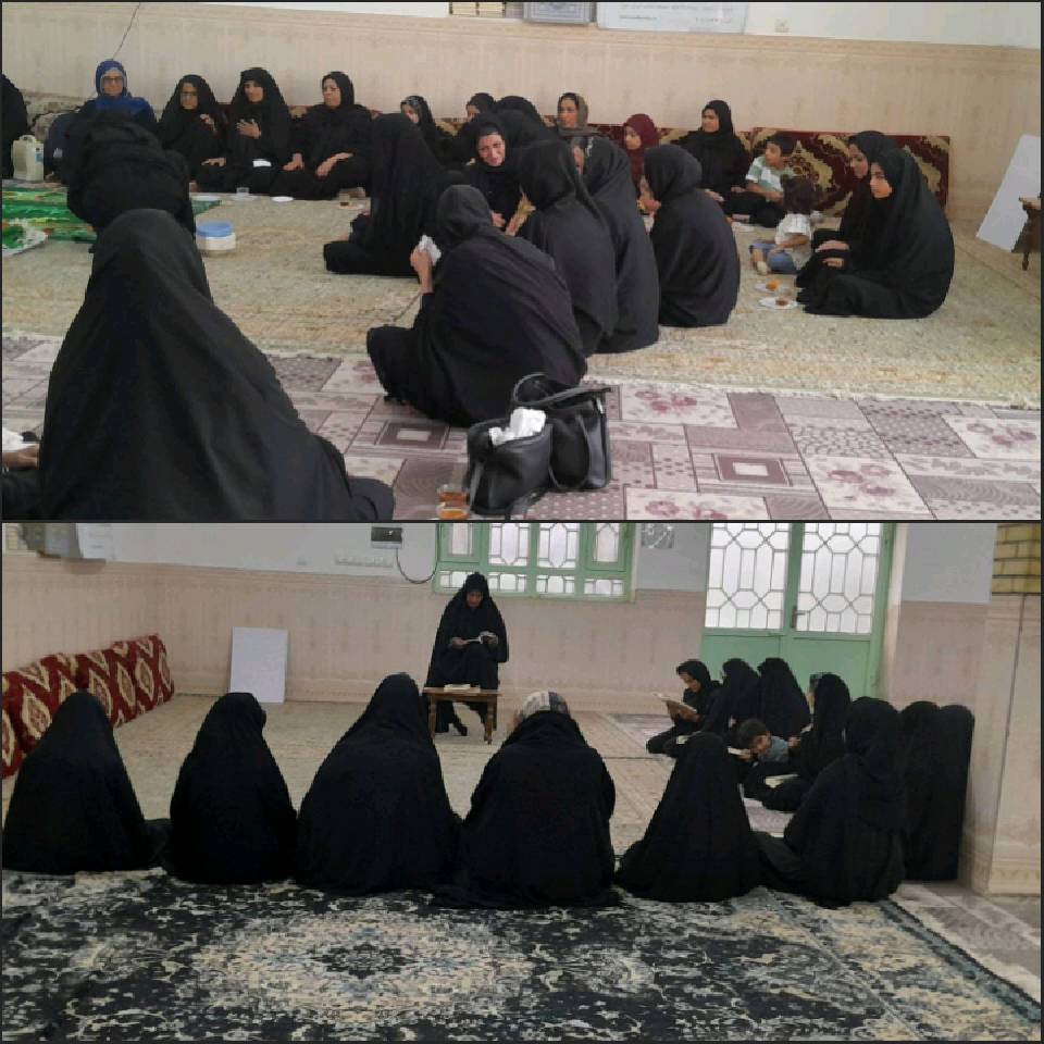 گزارش برنامه های کانون مسجد در روستای بالاخانه ازشهرستان نیمروز