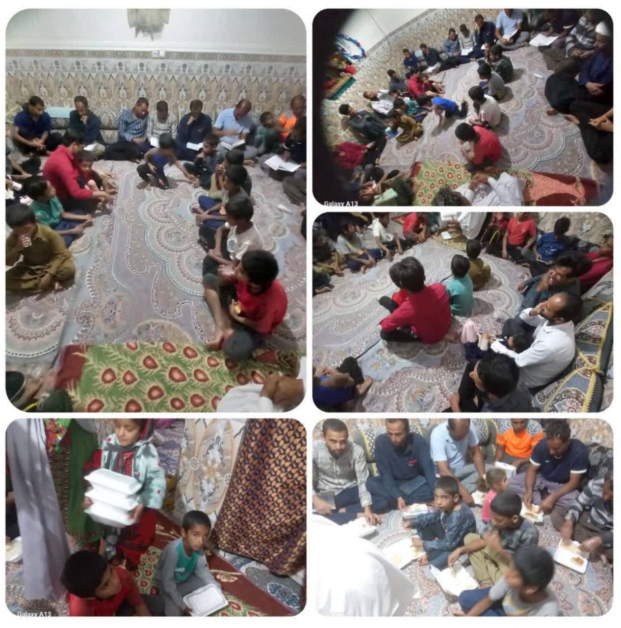 گزارش برنامه های کانون مسجد روستای ده گودال