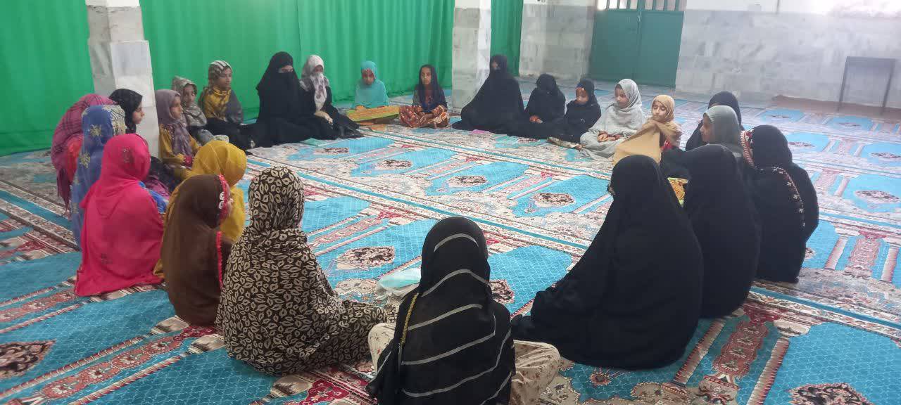 برگزاری کلاس قرآن و احکام در روستای مکسان