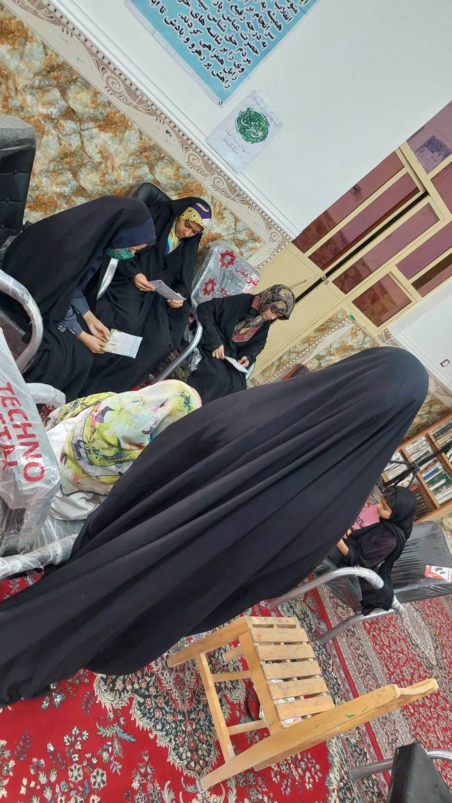 گزارش برنامه کانون مسجد روستای فتح الله شهرستان نیمروز