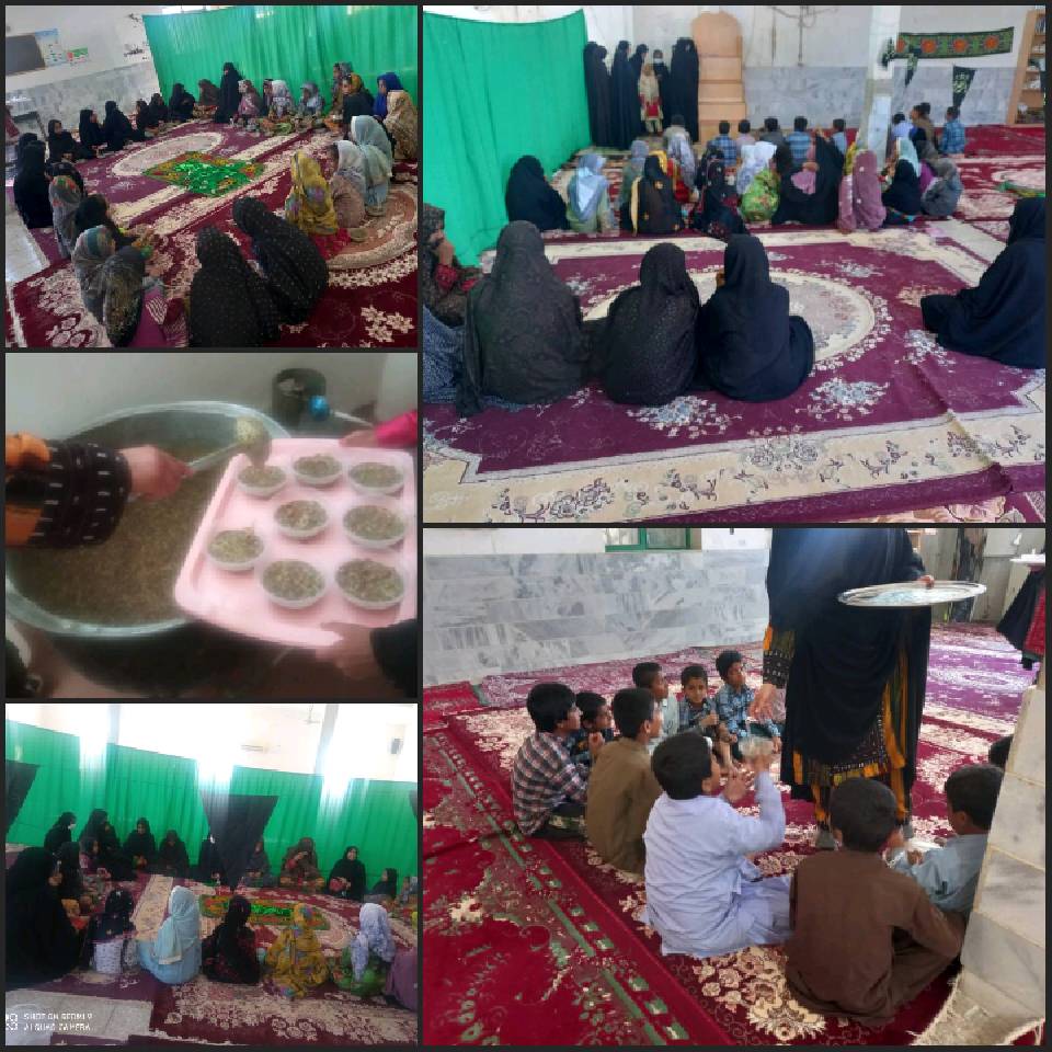 مراسم عزاداری فاطمیه 1403در کانون مسجد چهارده معصوم (ع) روستای مکسان 