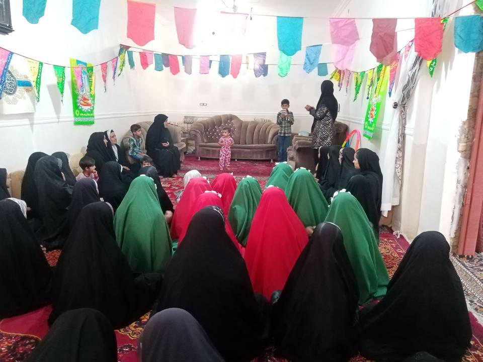 برپایی ایستگاه صلواتی و جشن روز عید غدیر در روستای اشترک - گره جهادی وارثین