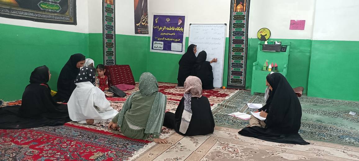 برنامه هفتگی کانون مسجد روستای اسلام آباد  - گره جهادی وارثین