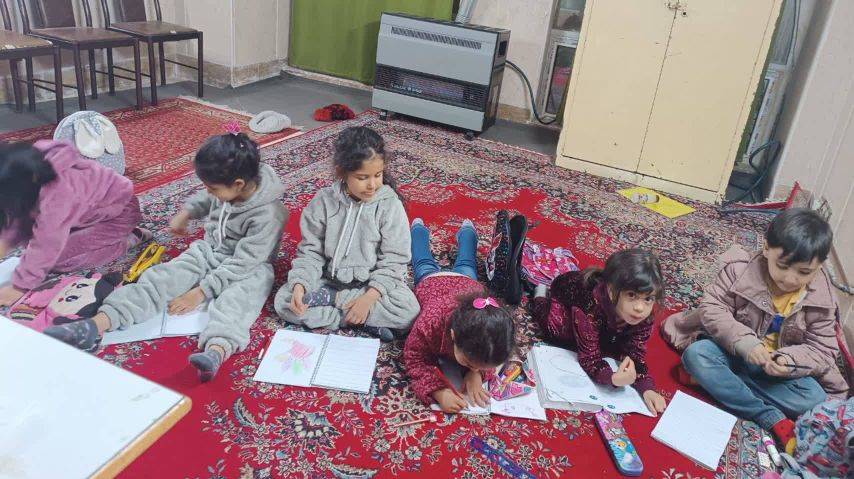 مهد خلاقیت در کانون مسجد حسینیه حضرت علی اصغر(ع) شهر اراک