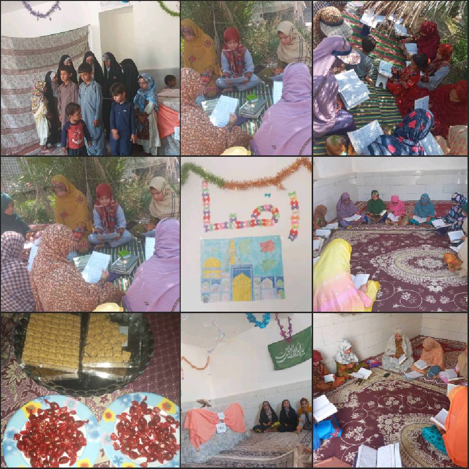 برنامه های کانون مسجد صاحب الزمان(عج) روستای چاهدازو