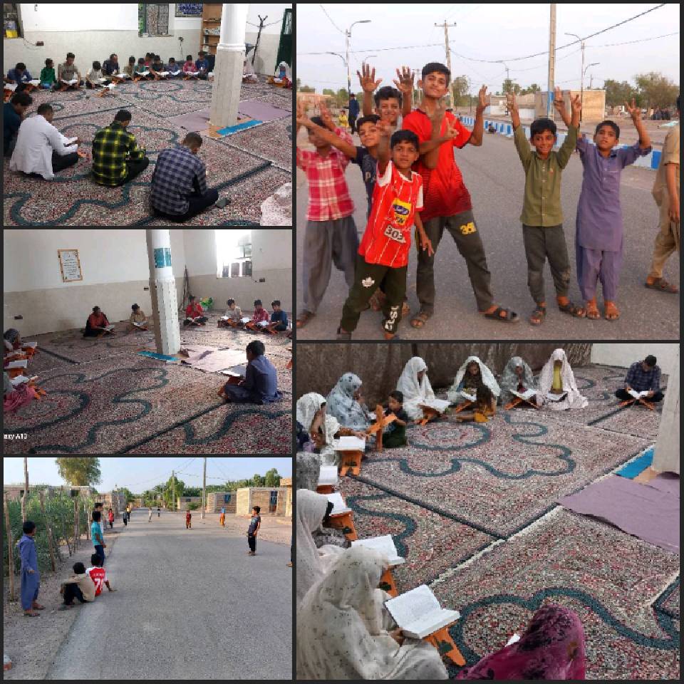 گزارش برنامه های کانون مسجد ده گودال شهرستان جازموریان 