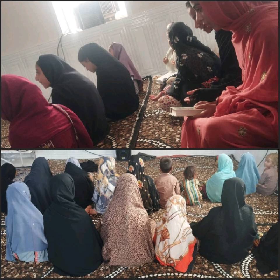 برگزاری مراسم عزاداری حضرت اباعبدلله الحسین (ع) در روستا چاه گوجی از شهرستان جازموریان