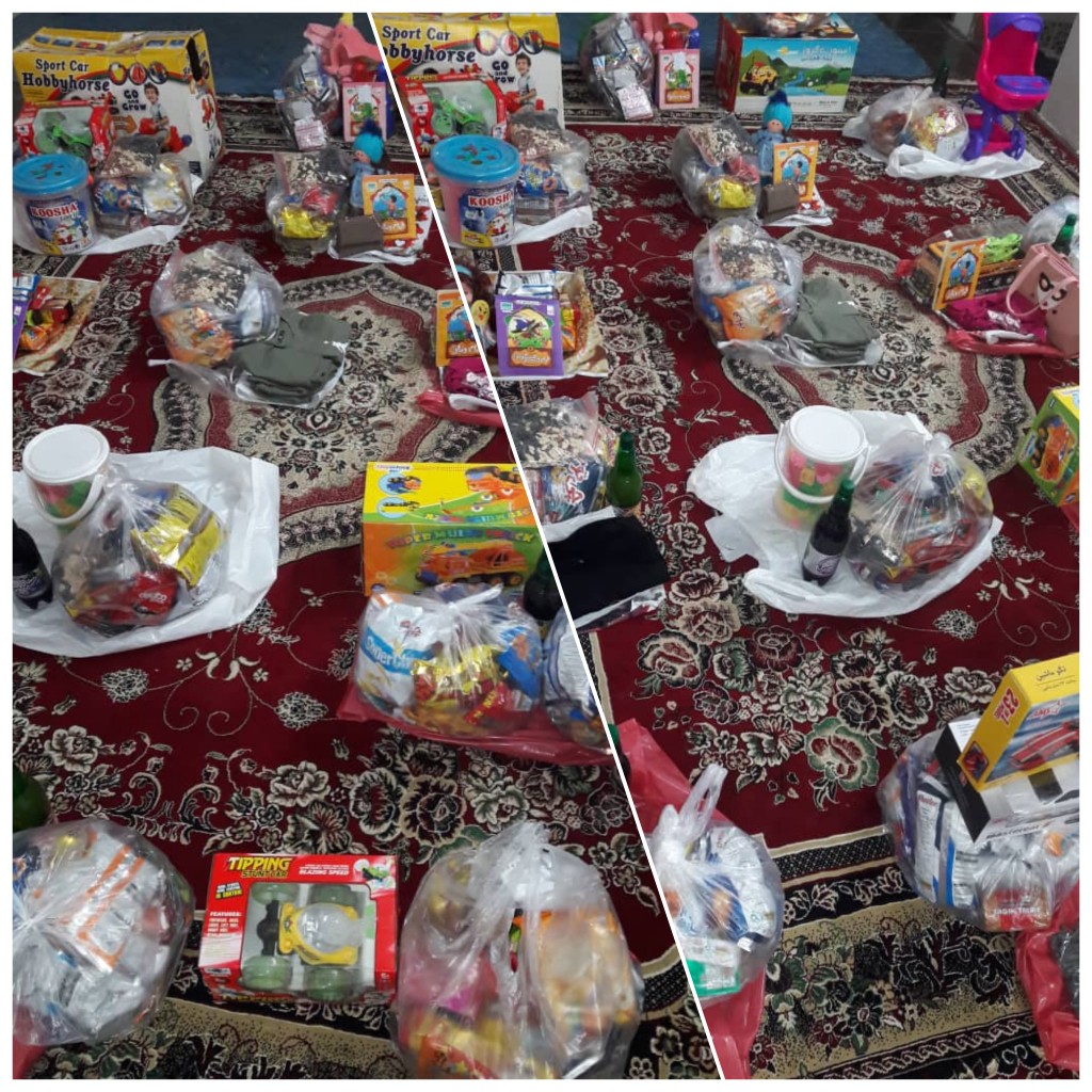 اهدای ۳۰ بسته جذاب کودکانه