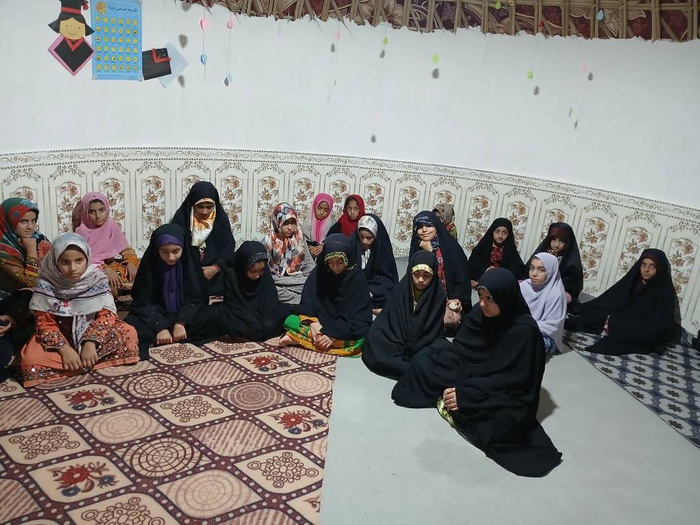 برگزاری مراسم عزاداری در روز اربعین، روستای چاهدازو، کانون فرهنگی امام حسن عسکری (ع)