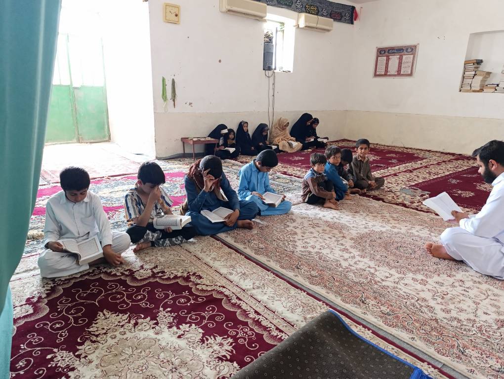 برنامه کانون مسجد روستای برفی، شهرستان هامون