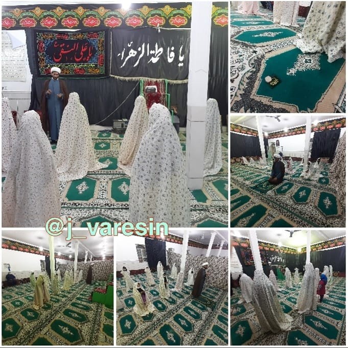 جشن عبادت برای ۱۴ دانش آموز دختر