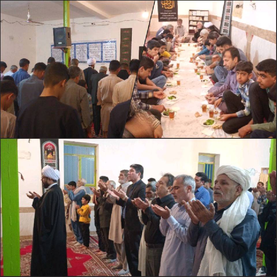 گزارش برنامه های ماه مبارک رمضان روستای سهراب شیخی