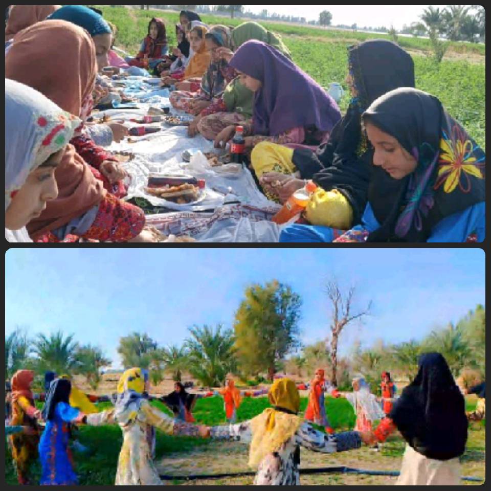 اردو و بازی های گروهی برای نوجوانان روستای چاهدازو
