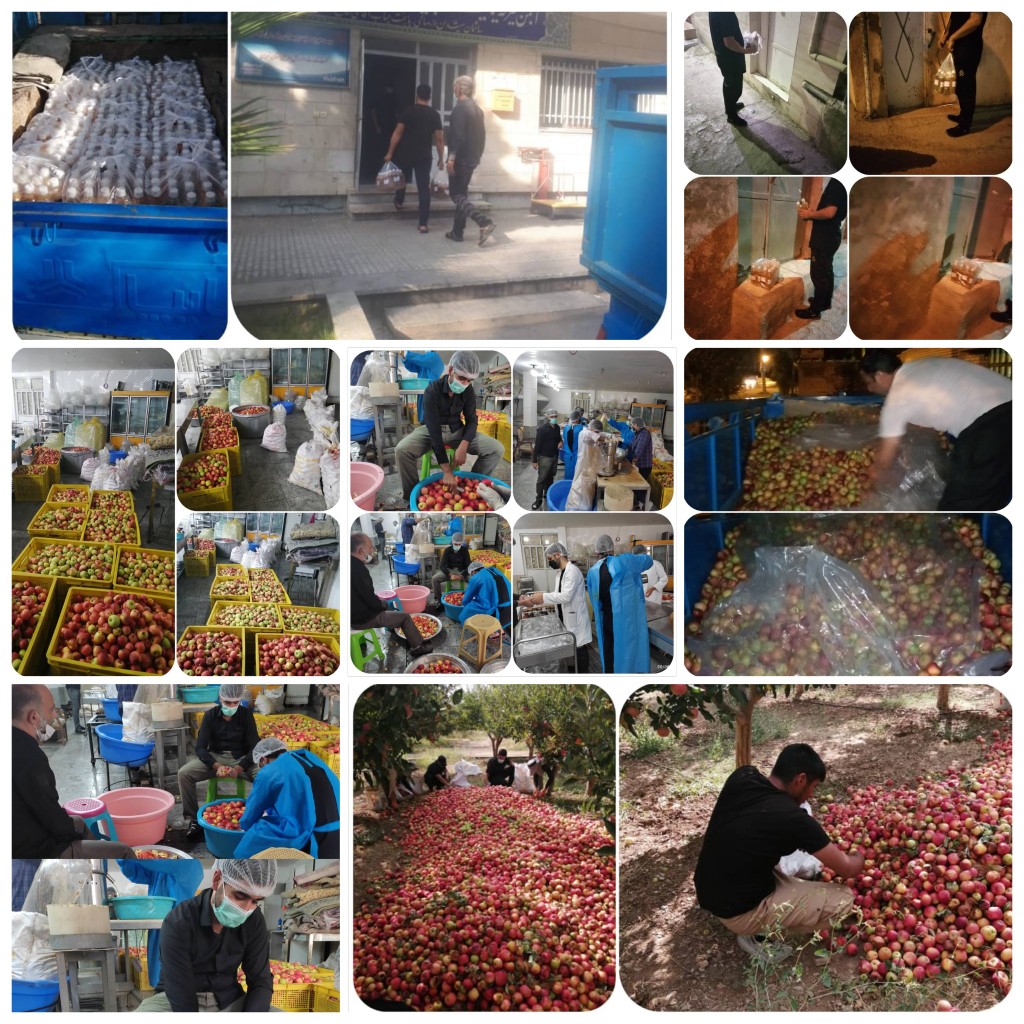 پویش آبمیوه برای بیماران کرونایی