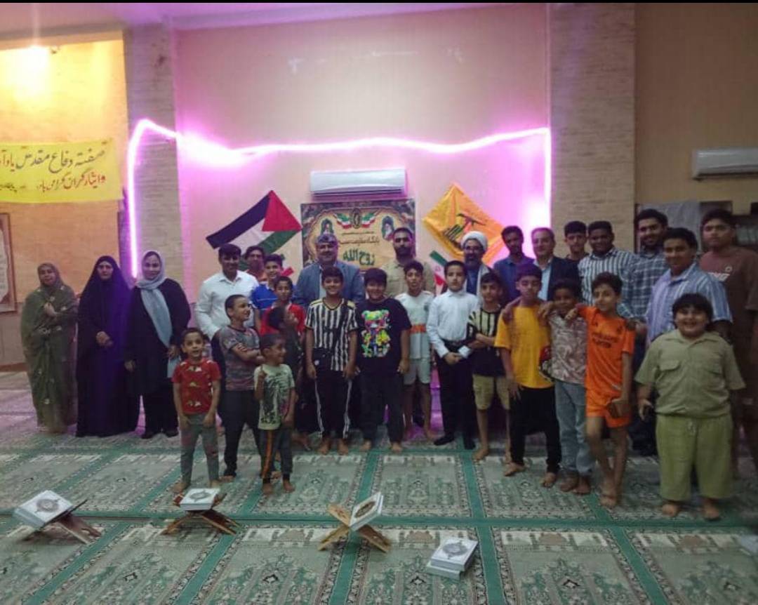 گزارش محفل انس با قرآن در مسجد النبی واقع در محله راه آهن بندرعباس