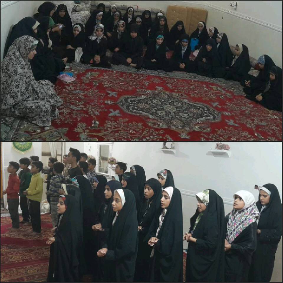 گزارش برنامه های کانون مسجد روستای اشترک 