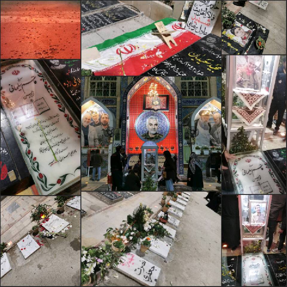 گزارش تجدید پیمان شهید حاج قاسم سلیمانی