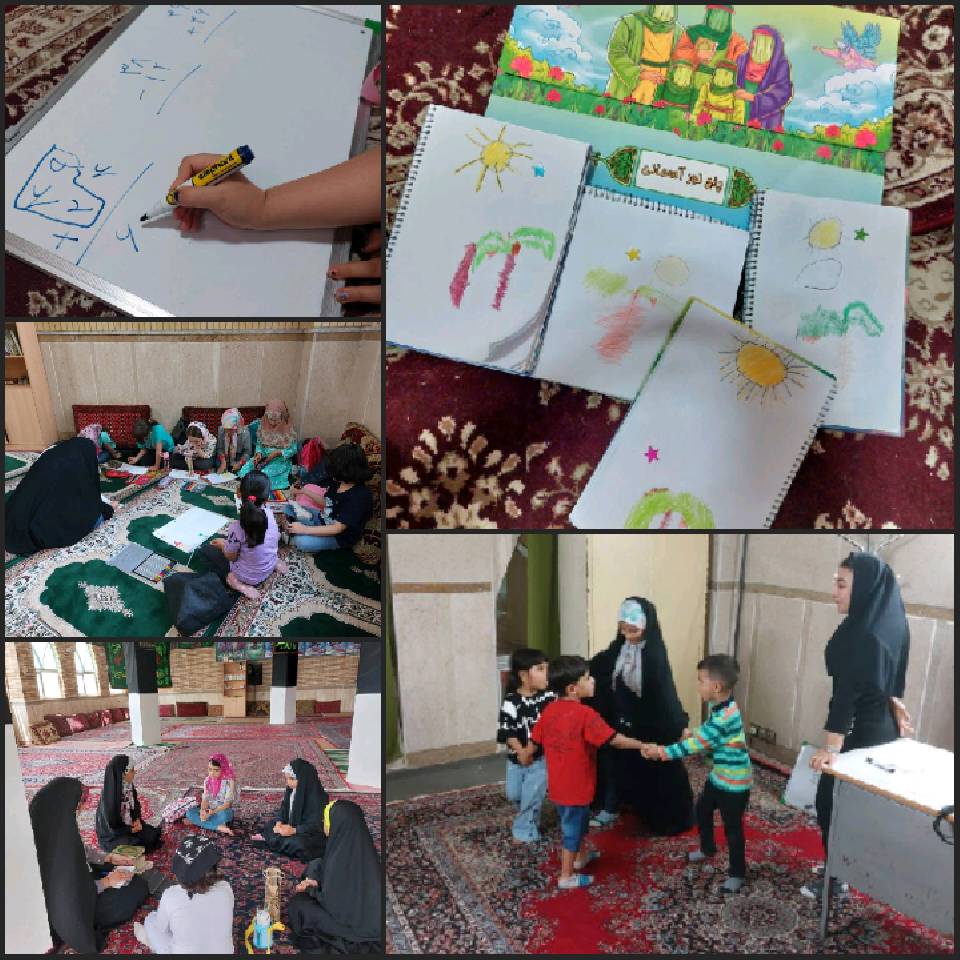 کلاس های تابستانی کانون مسجد حضرت علی اصغر (ع)