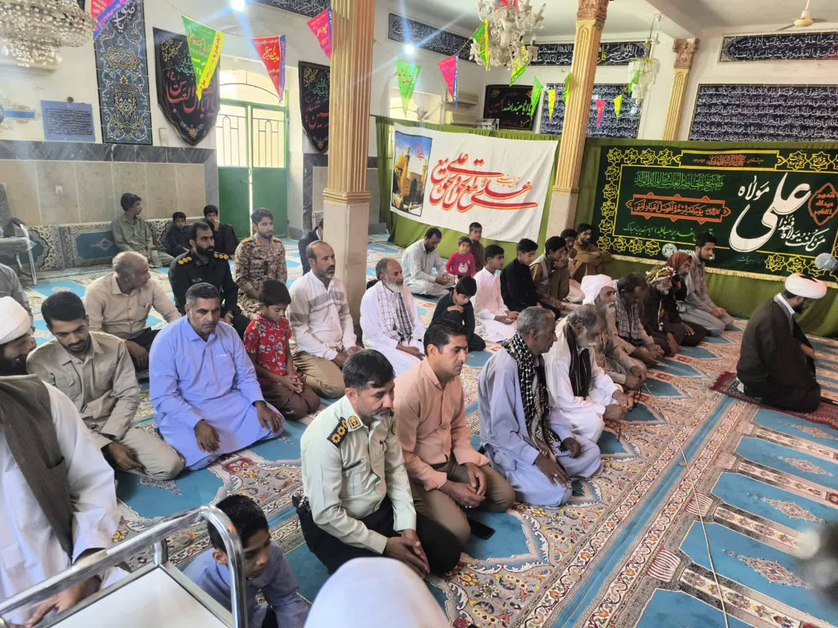برپایی جشن و مولودی خوانی روز عید غدیر روستای اسلام آباد - گره جهادی وارثین