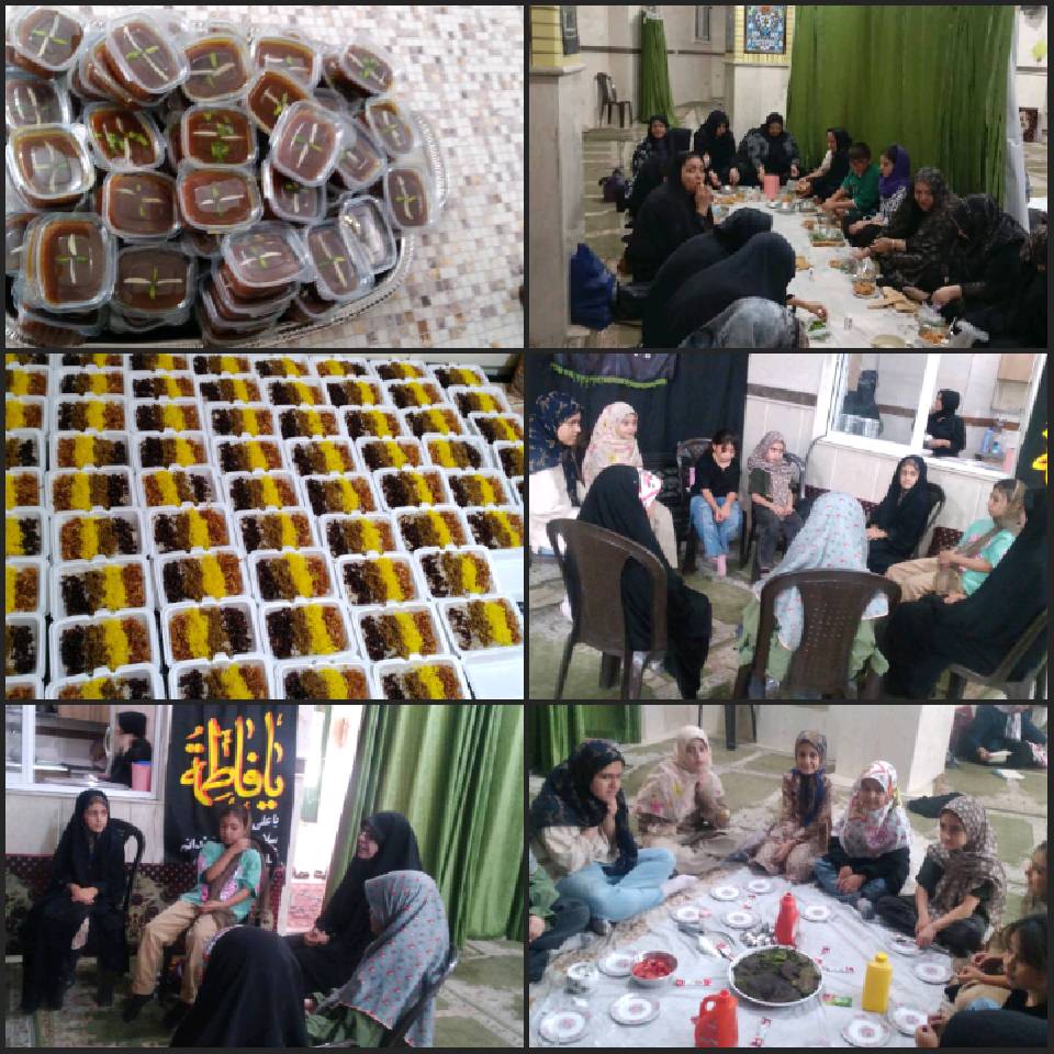 برگزاری مراسم عزاداری شهادت حضرت رسول اکرم (ص)، امام حسن مجتبی و امام رضا (ع) امین آباد