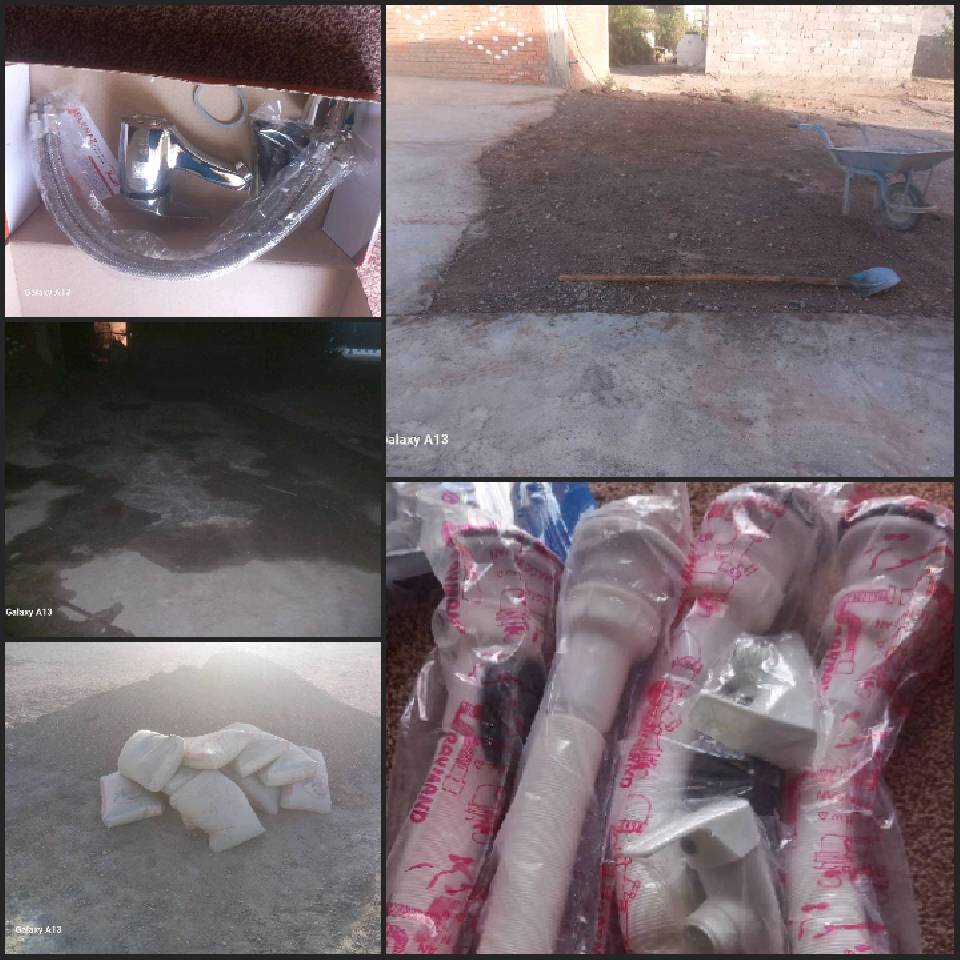 گزارش ساخت مسجد در روستای ده گودال جازموریان