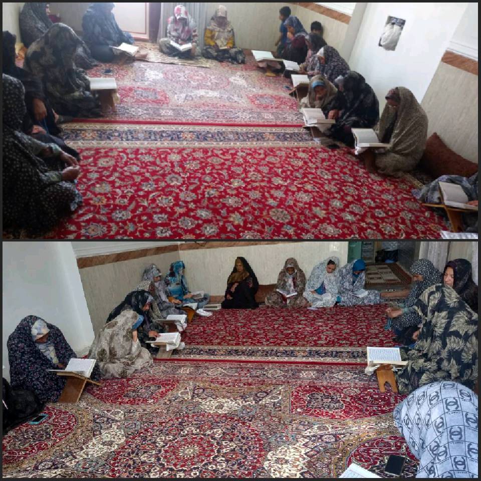 کانون مسجد صاحب الزمان عج روستای حجت آباد