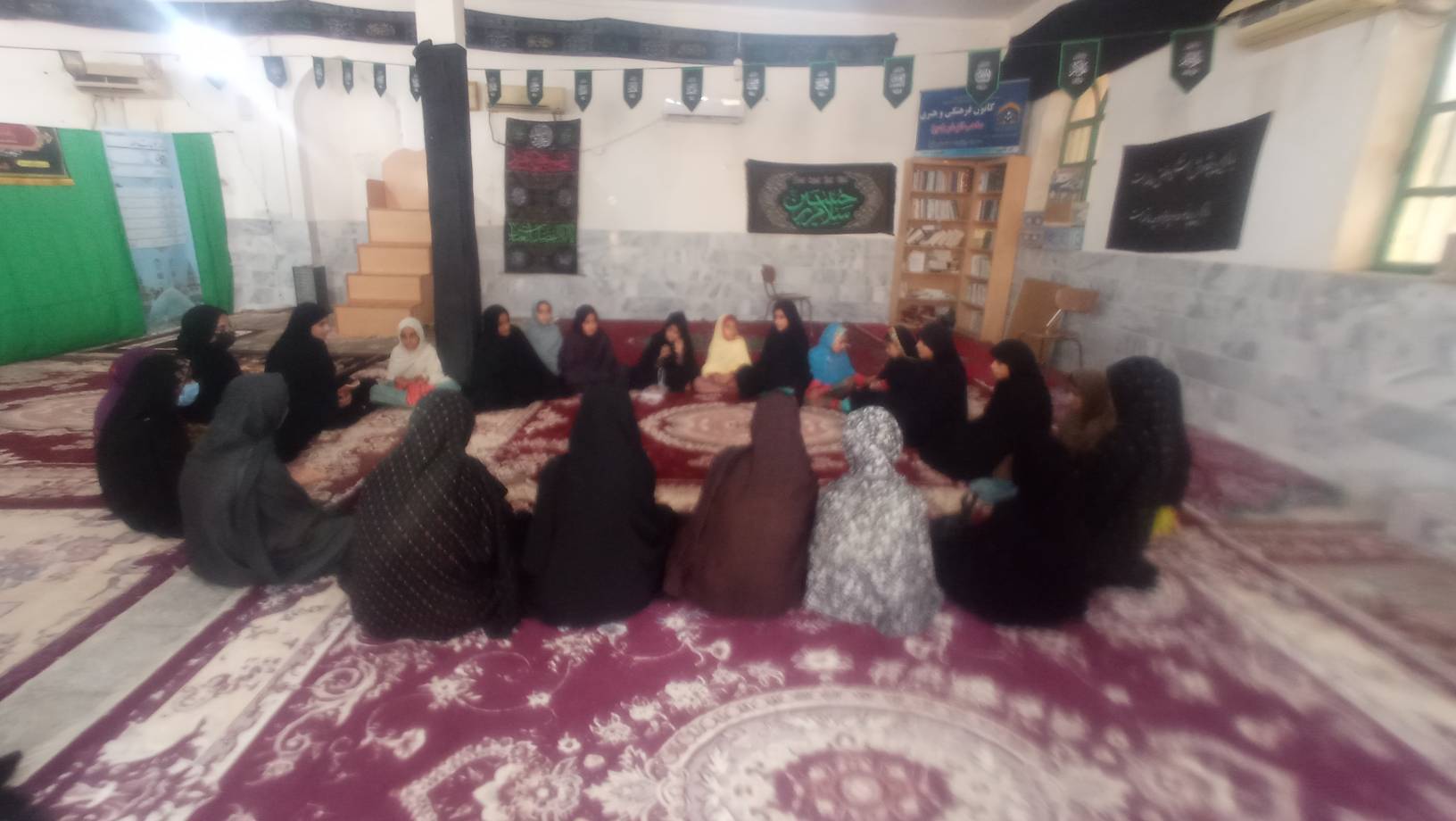 گزارش برنامه کانون مسجد روستای مکسان از بزمان 