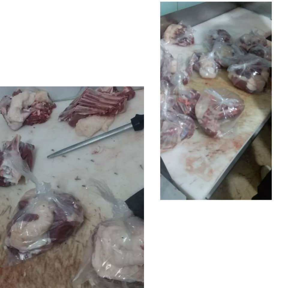 توزیع گوشت