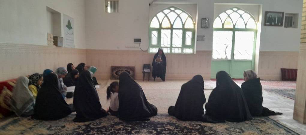 کلاس قرآن و احکام دختران در روستای بالاخانه - گره جهادی وارثین