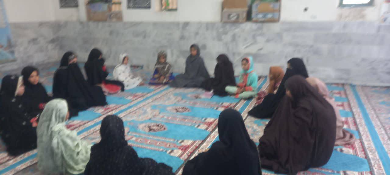  کلاس قرآن روستای مکسان کانون مسجد چهارده معصوم علیه السلام - گره جهادی وارثین