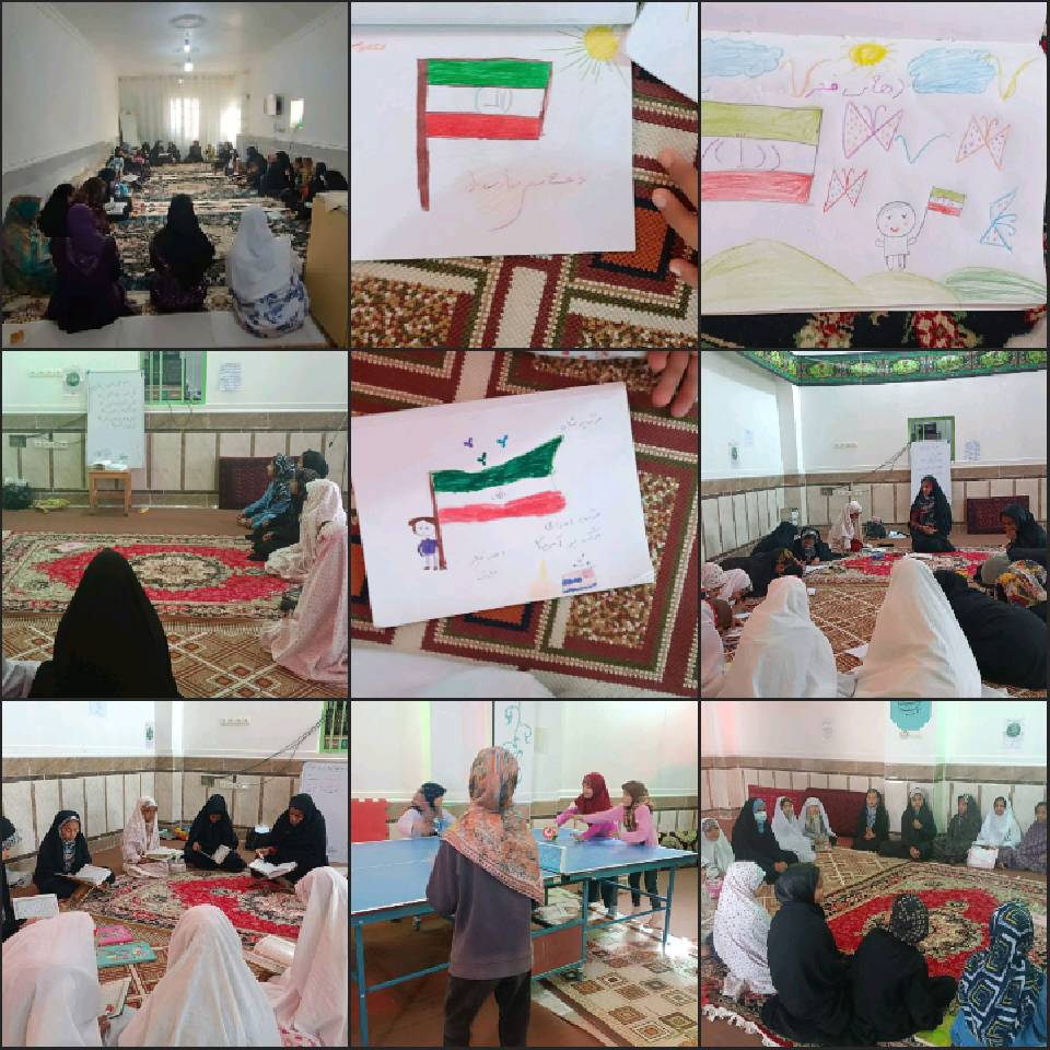گزارش برنامه هفتگی در کانون مسجد روستای اسلام اباد استان سیستان و بلوچستان
