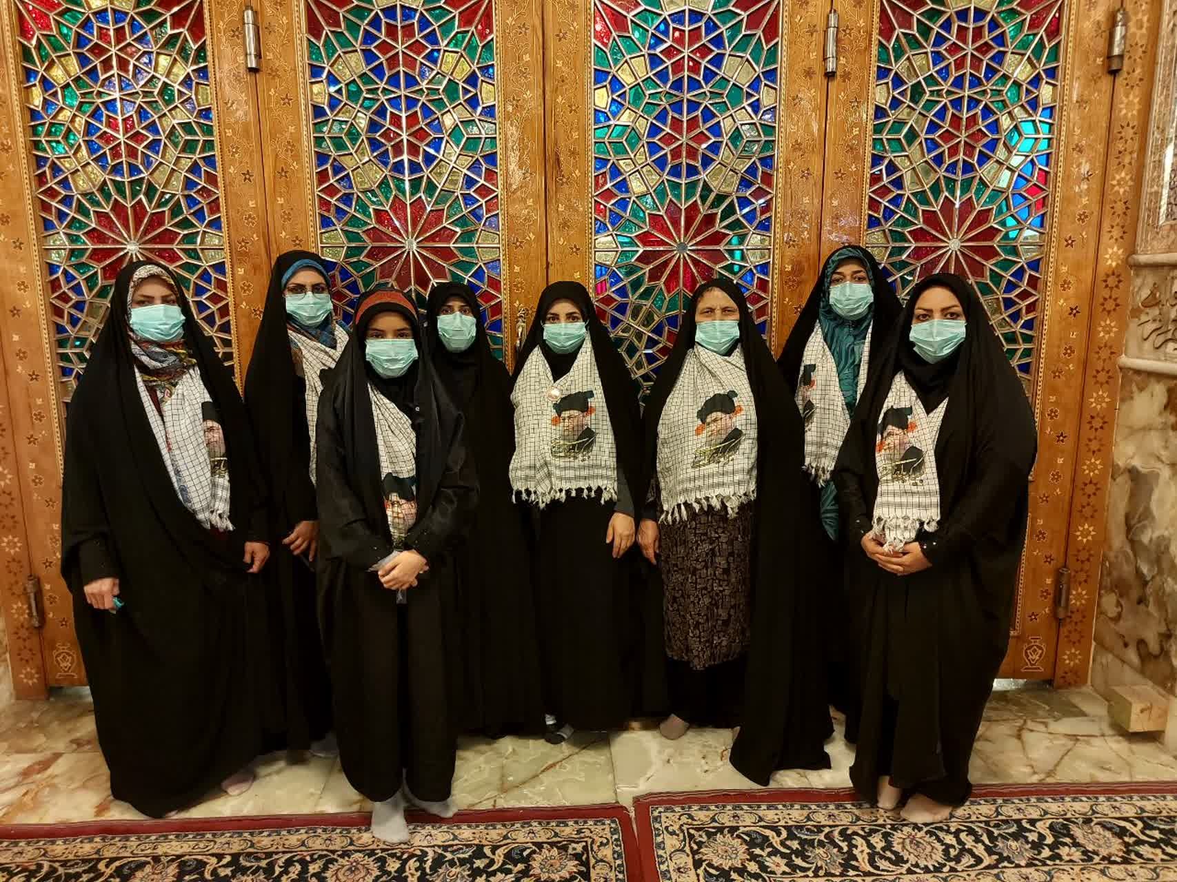 حضور جهادگران وارثین در حرم شاهچراغ (ع)