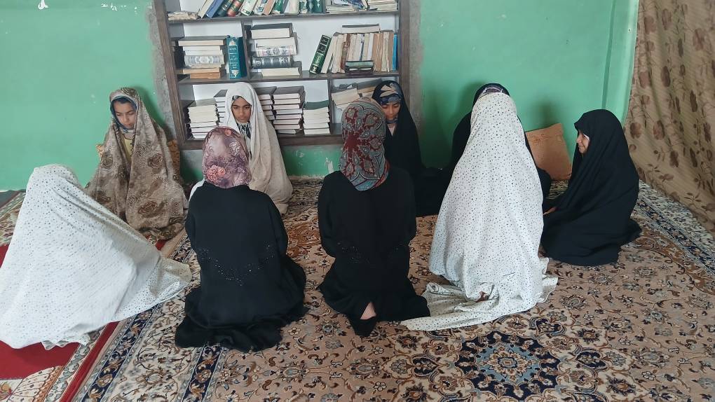 گزارش کلاس های هفتگی کانون مسجد روستای حجت آباد خواجه 