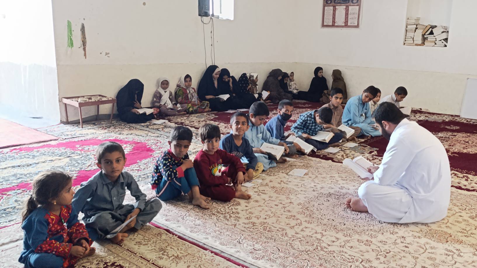 گزارش برنامه #کانون-مسجد روستای برفی، هامون