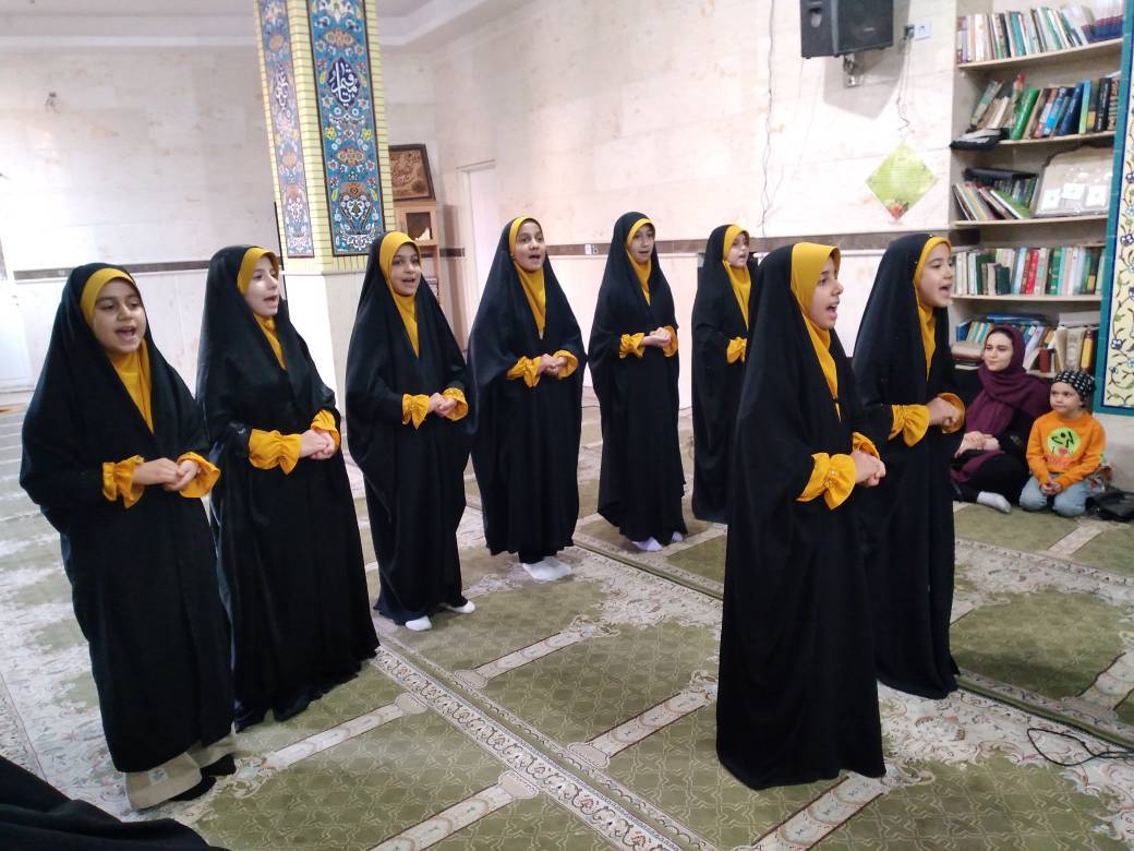 برگزاری جشن ولادت حضرت زینب (س) در مسجد قمر بنی هاشم (ع) امین آباد - گره جهادی وارثین