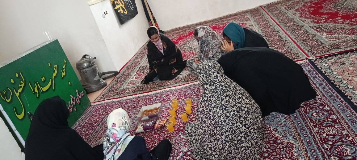 دورهمی دخترانه روستای میل نادر به مناسبت دهه کرامت و روز دختر