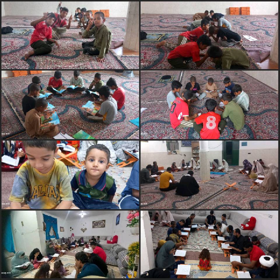 گزارش برنامه های کانون مسجد شهرستان جازموریان، روستای ده گودال در شهریور ماه 1404