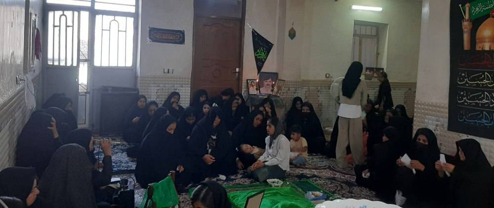  فعالیت های دهه اول محرم در کانون مسجد روستای محمد آباد لورگباغ - گره جهادی وارثین