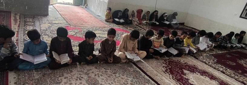کلاس قرآن شهرستان هامون - گره جهادی وارثین