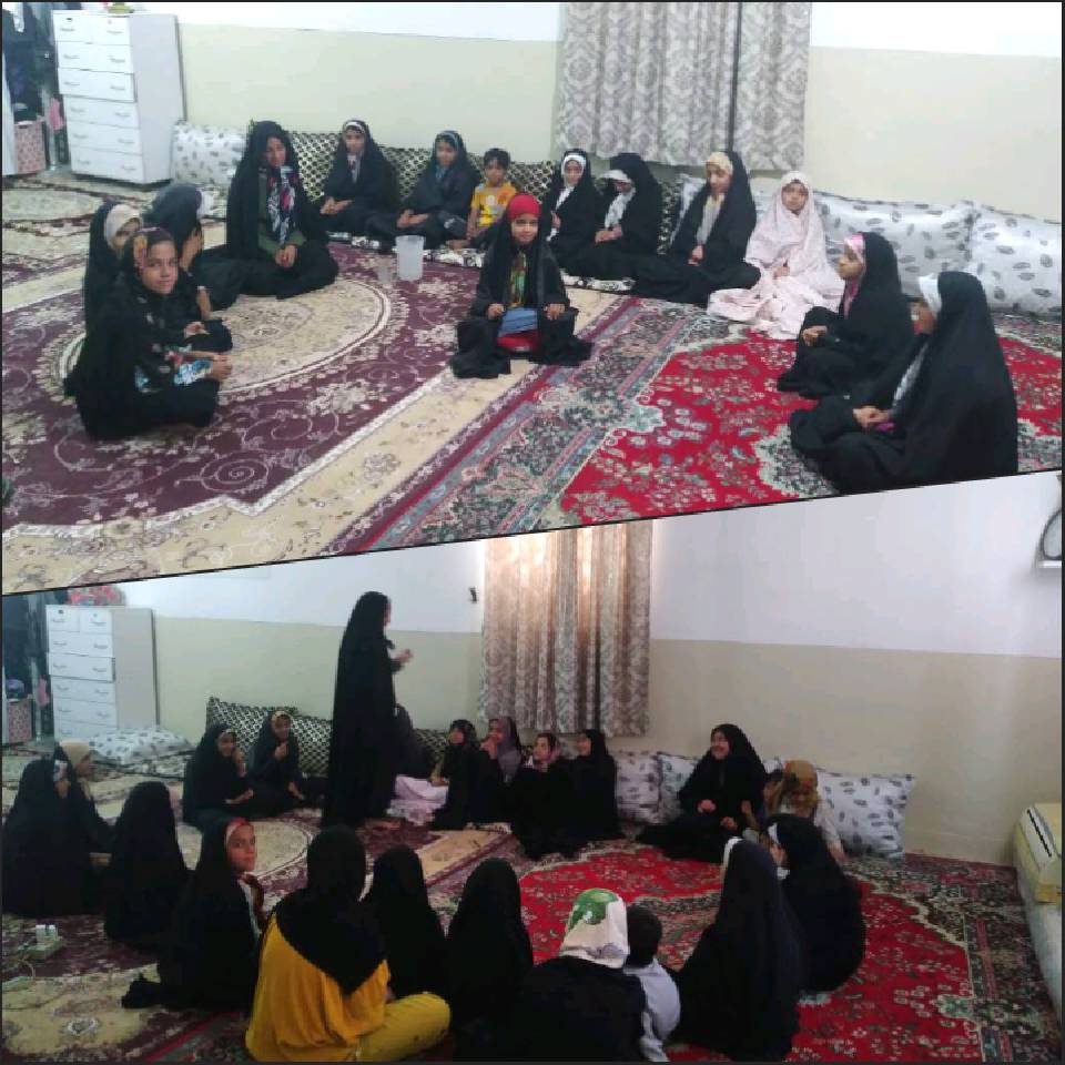کلاس های احکام و قرآن کلاس قصه گویی کتاب  روستای چرک شهرستان نیمروز