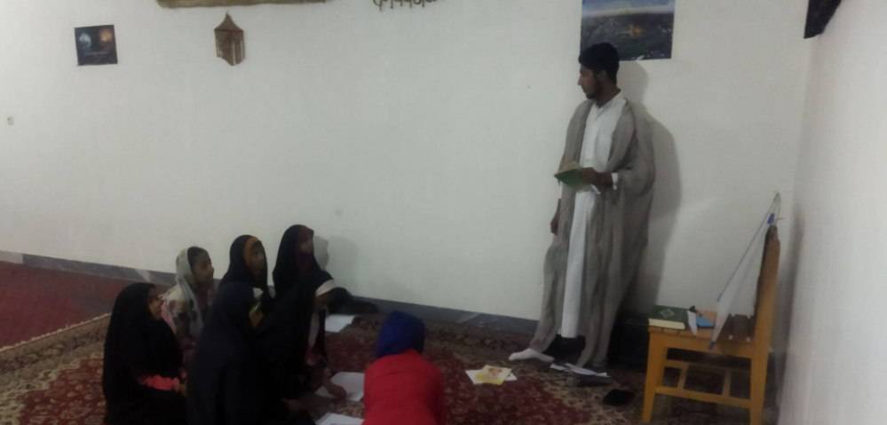 کلاس قرآن در روستای گنبدشاهی 1آبان ماه 1403