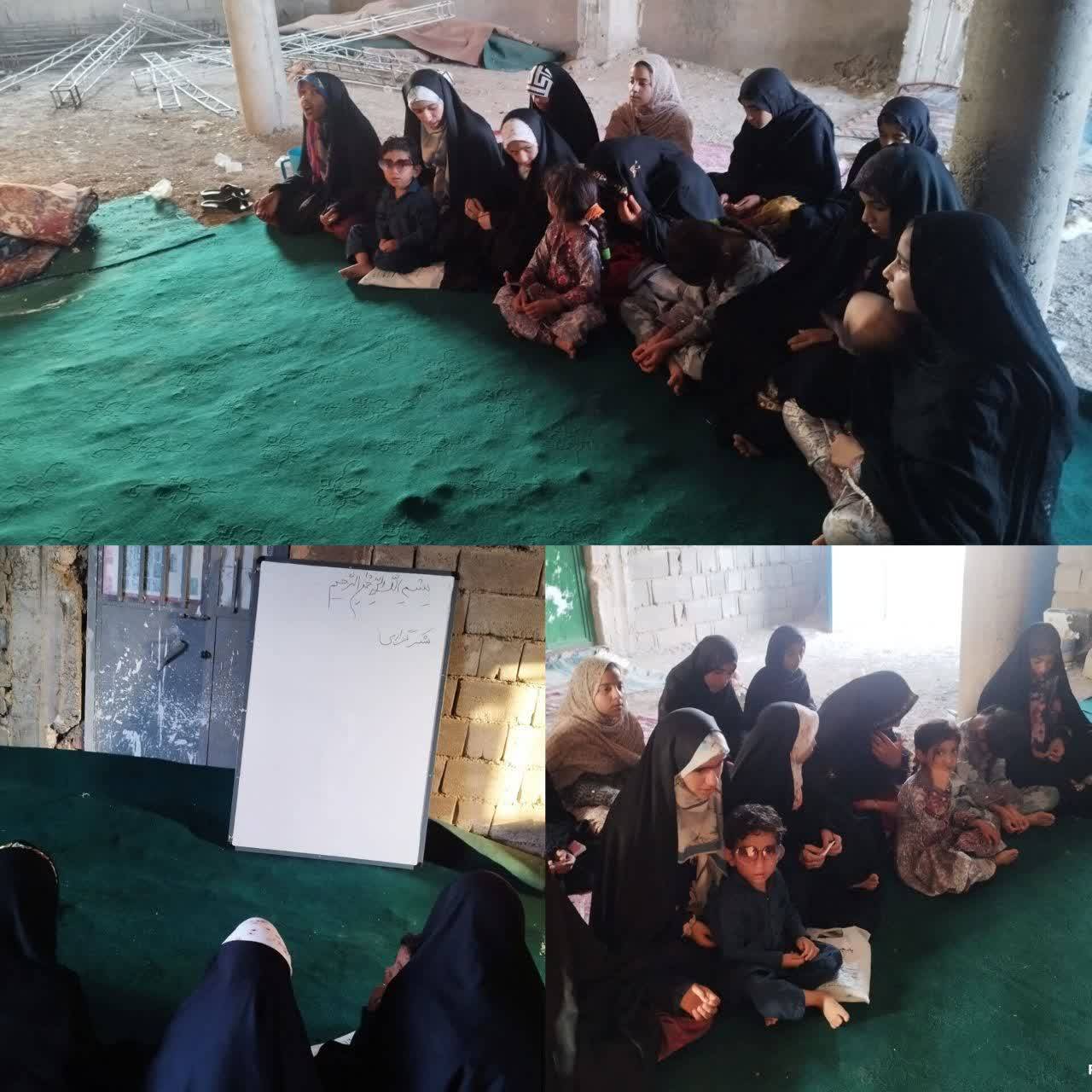  پاتوق دخترانه در کانون مسجد جازموریان - گره جهادی وارثین