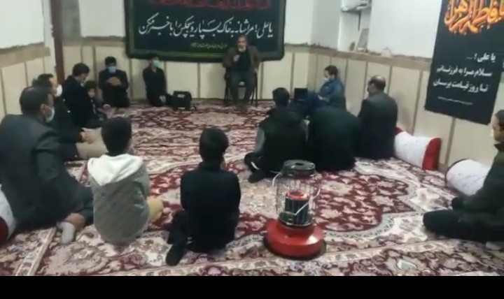برگزاری مراسم عزاداری شب شهادت حضرت فاطمه(س)