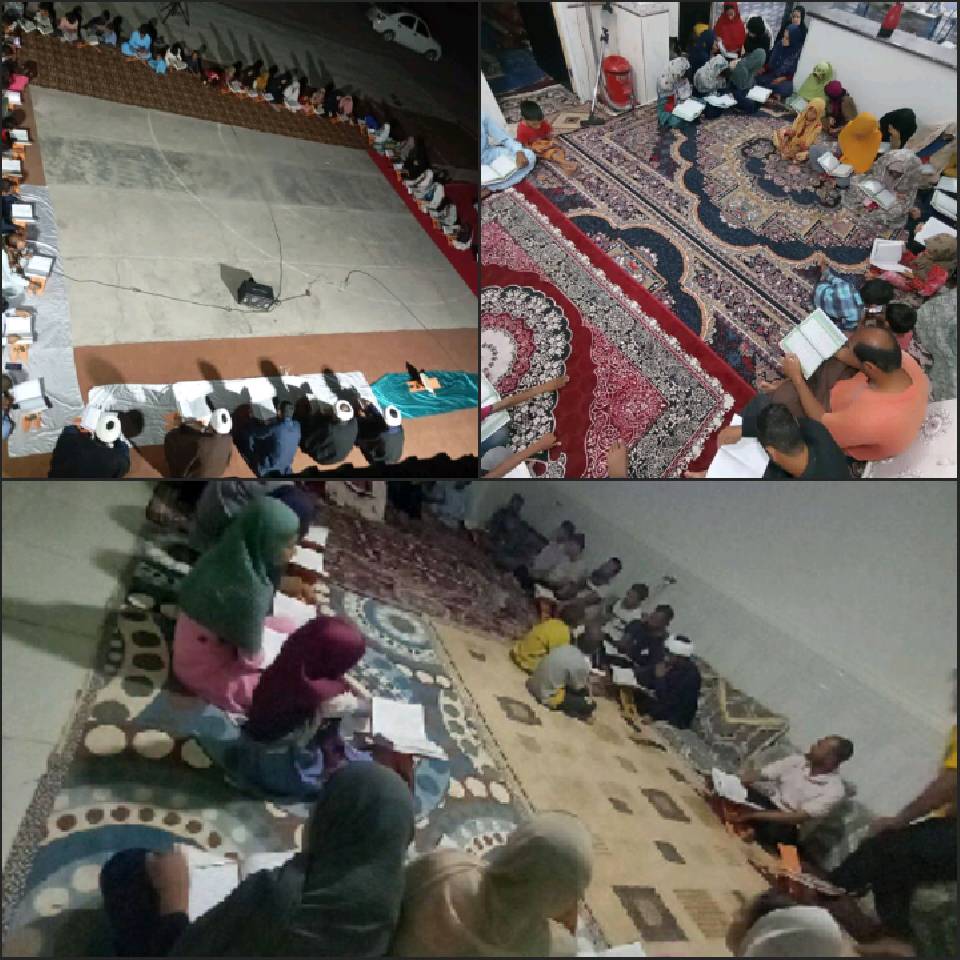 تصاویر کلاس قرآن روستای ده گودالشهرستان جازموریان