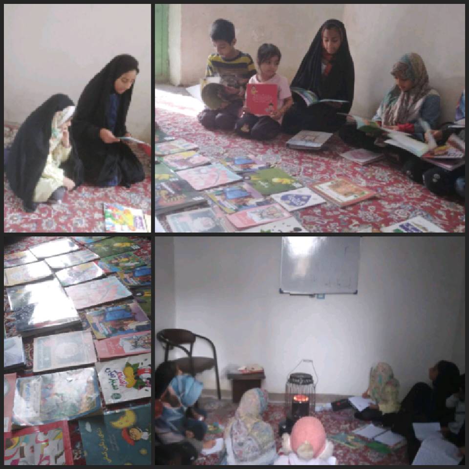 گزارش کلاس های کانون مسجد روستای خراشادی شهرستان نیمروز