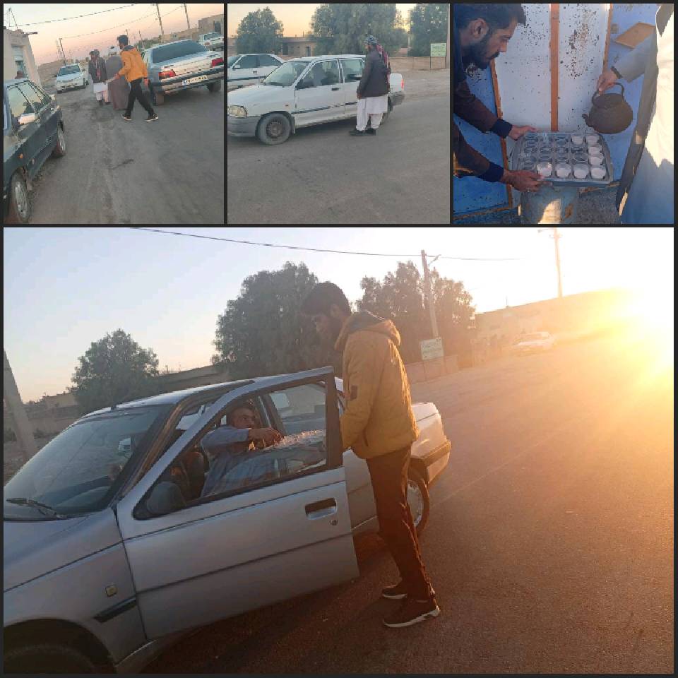  ایستگاه صلواتی دهه فاطمیه در روستای گنبدشاهی