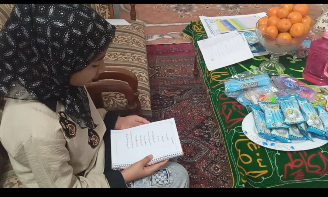 مراسم نیمه شعبان ویژه دختران در زابل 