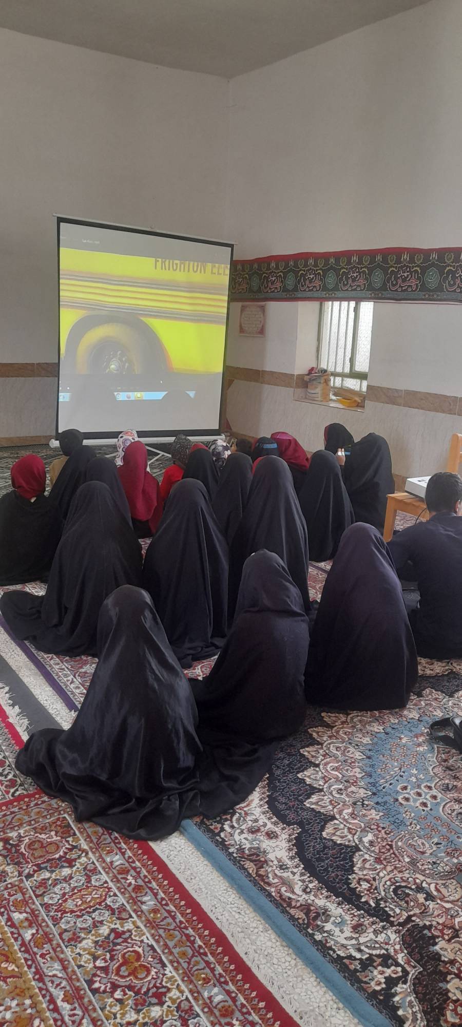 گزارش فعالیت کانون مسجد روستای سهراب شیخی کبیر