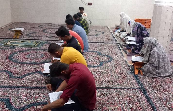 گزارش برنامه های کانون مسجد در شهرستان جازموریان روستای دهگودال