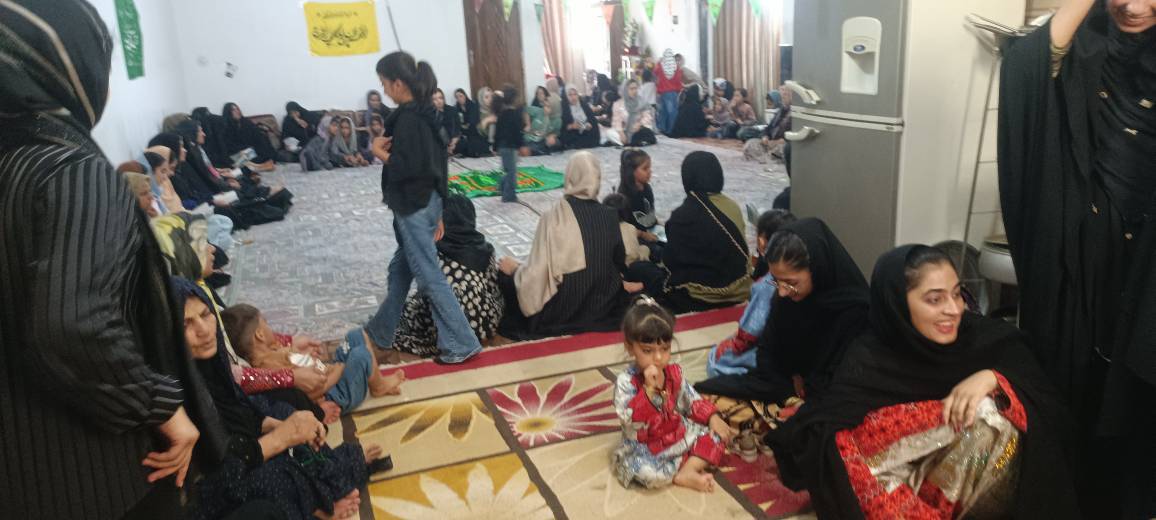برپایی جشن و مولودی خوانی در روز عید غدیر روستای اسلام آباد
